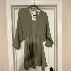 ASOS green casual dress